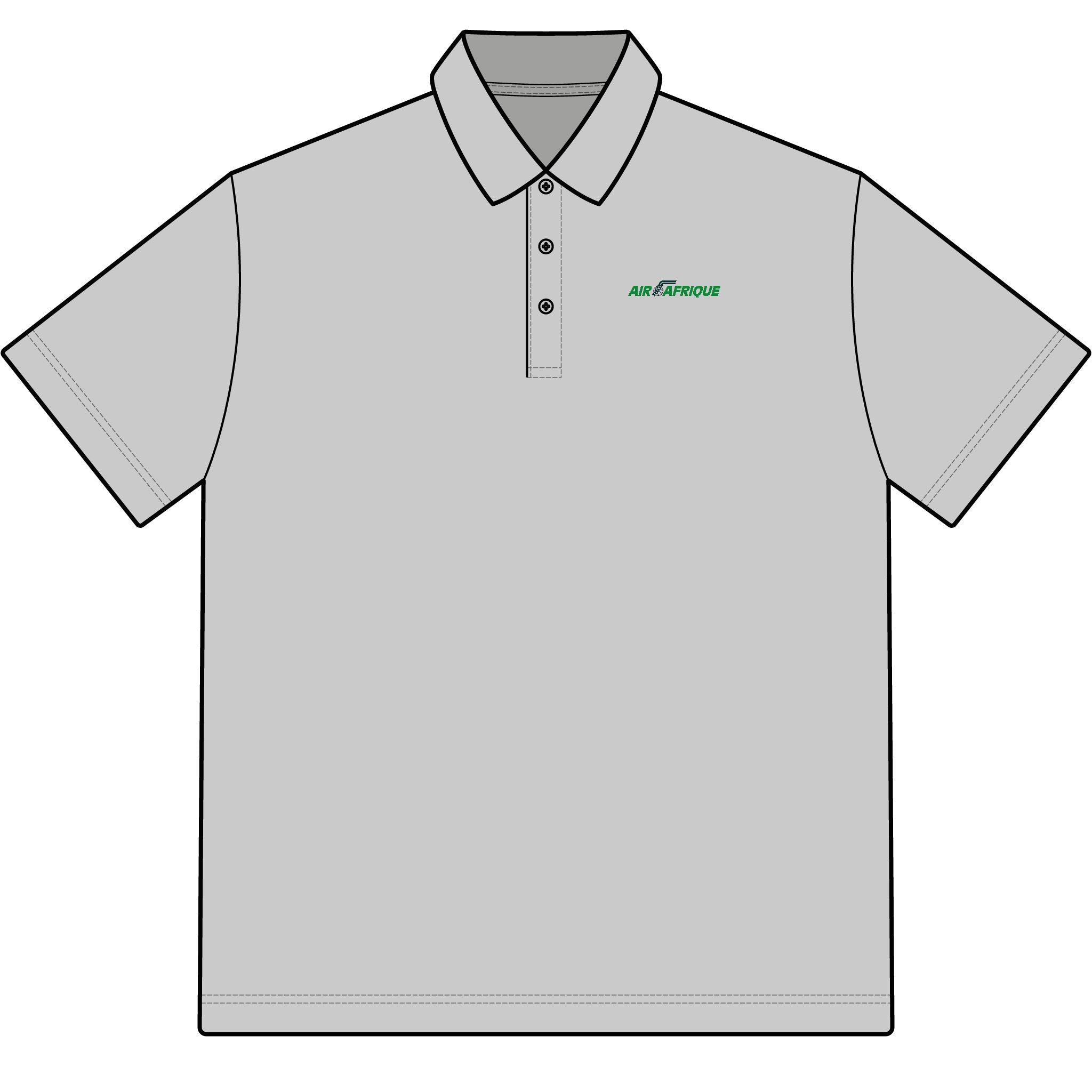 Air Afrique Cotton Polo Shirt