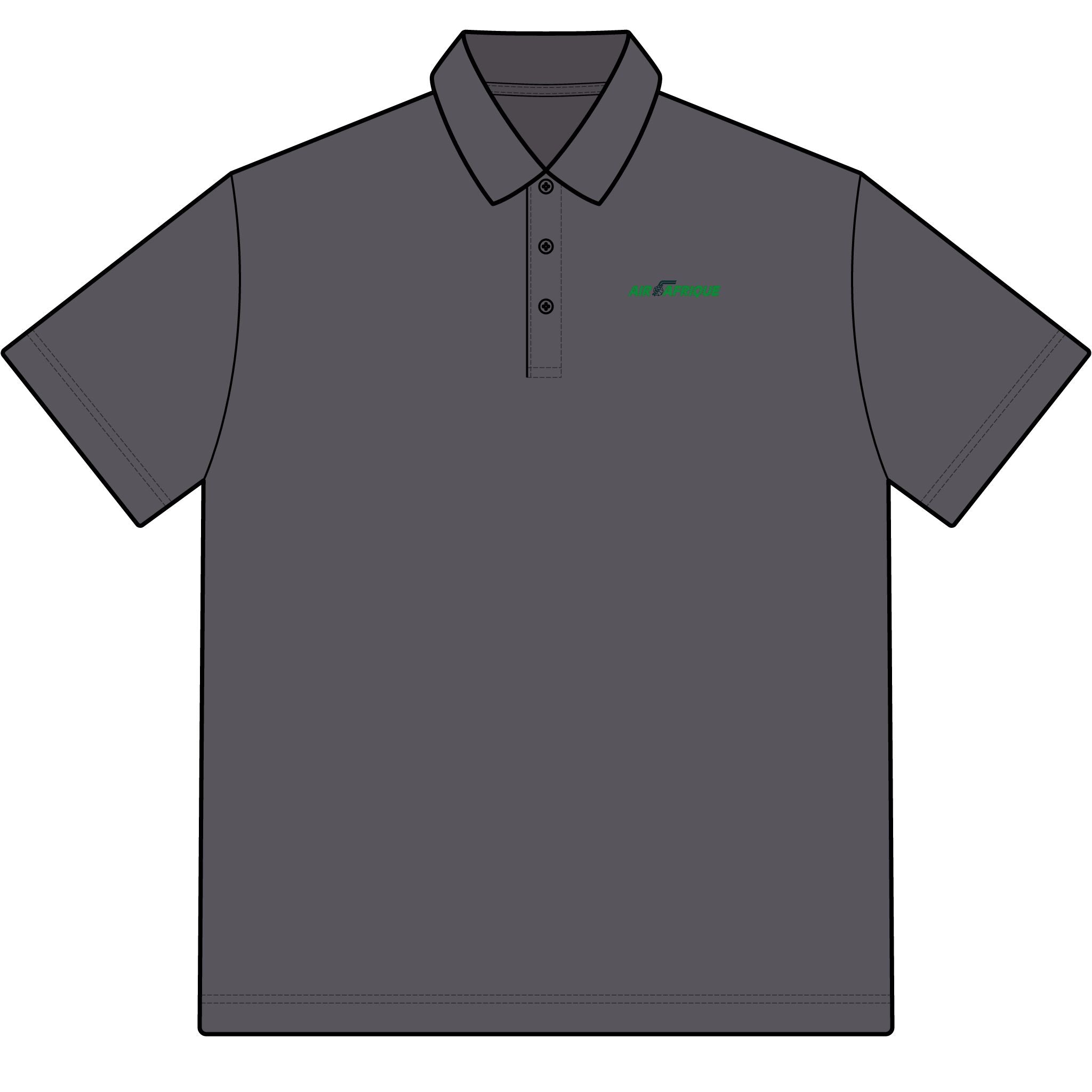Air Afrique Cotton Polo Shirt