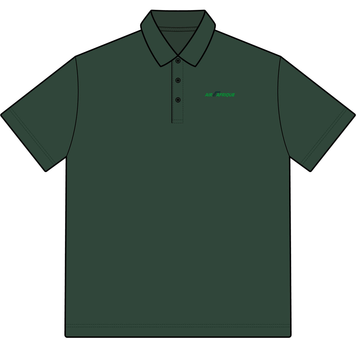 Air Afrique Cotton Polo Shirt