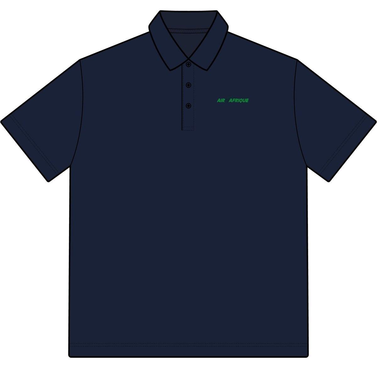Air Afrique Cotton Polo Shirt