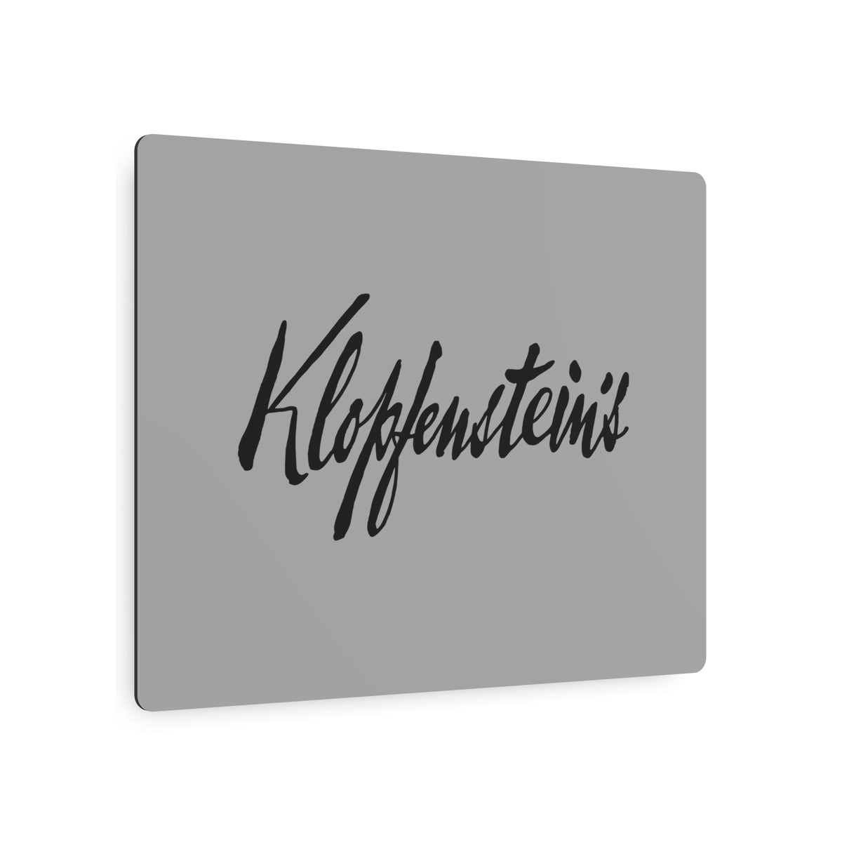Klopfenstein's Metal Sign