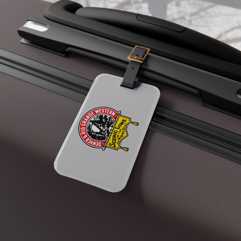 Denver and Rio Grande Western Railroad Luggage Tag
