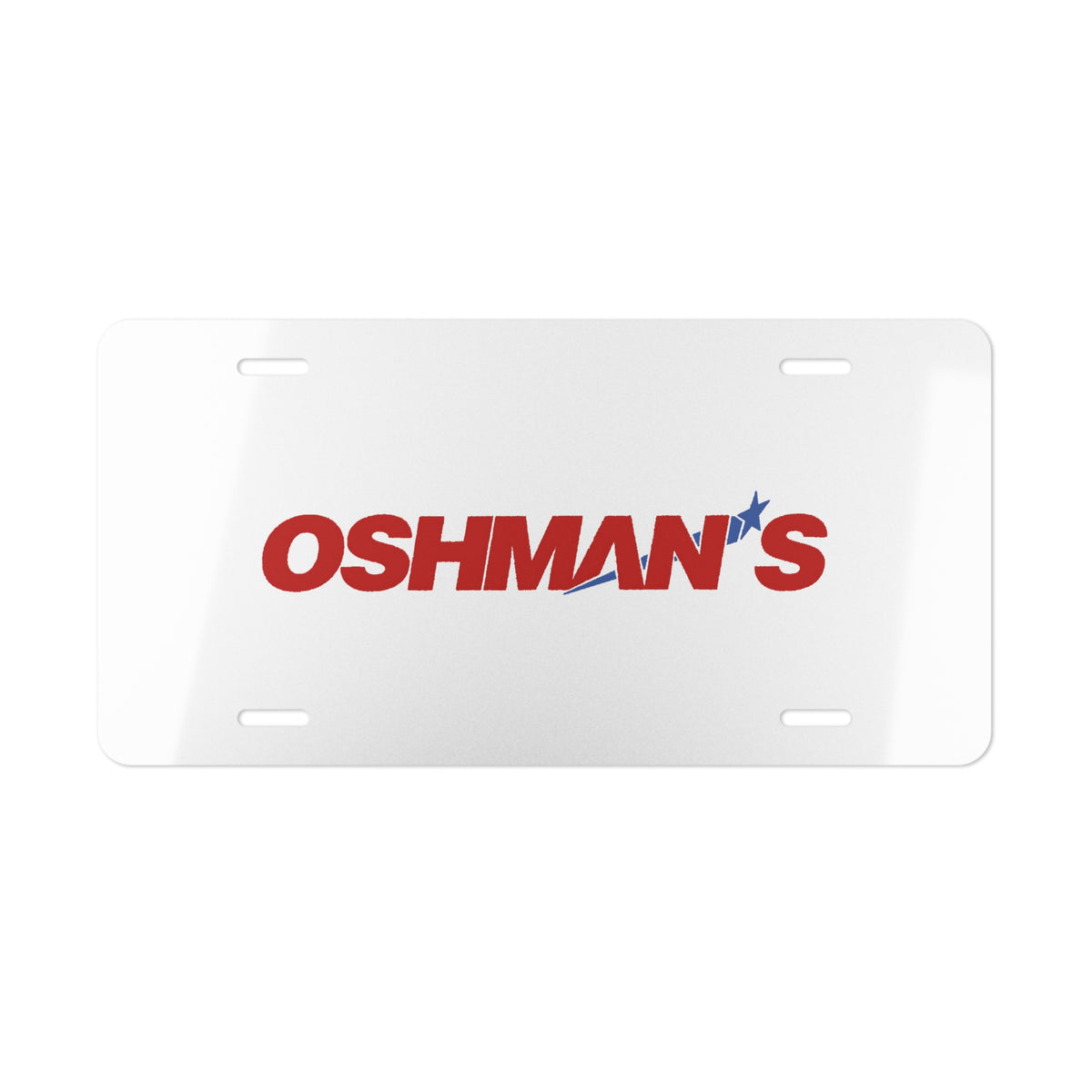 Oshman's Sporting Goods Vanity License Plate