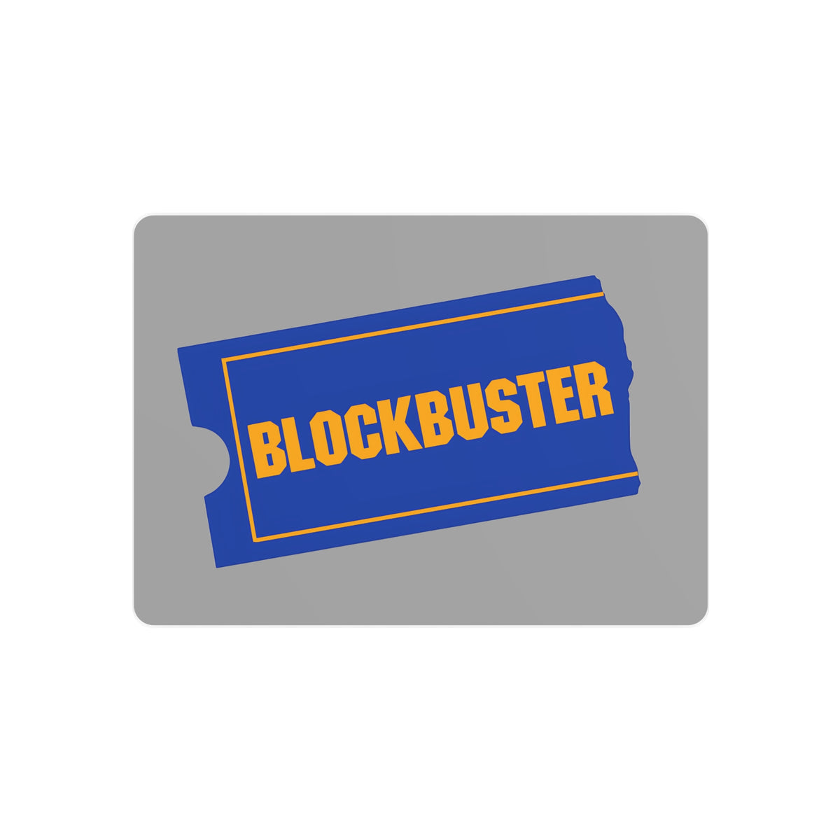 Blockbuster Video Metal Sign