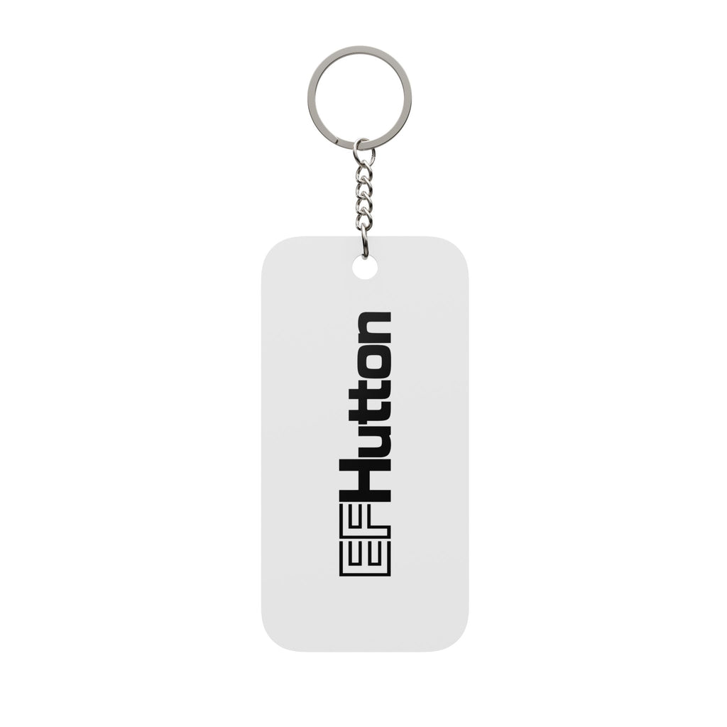 E. F. Hutton Double-Sided Keychain Charm