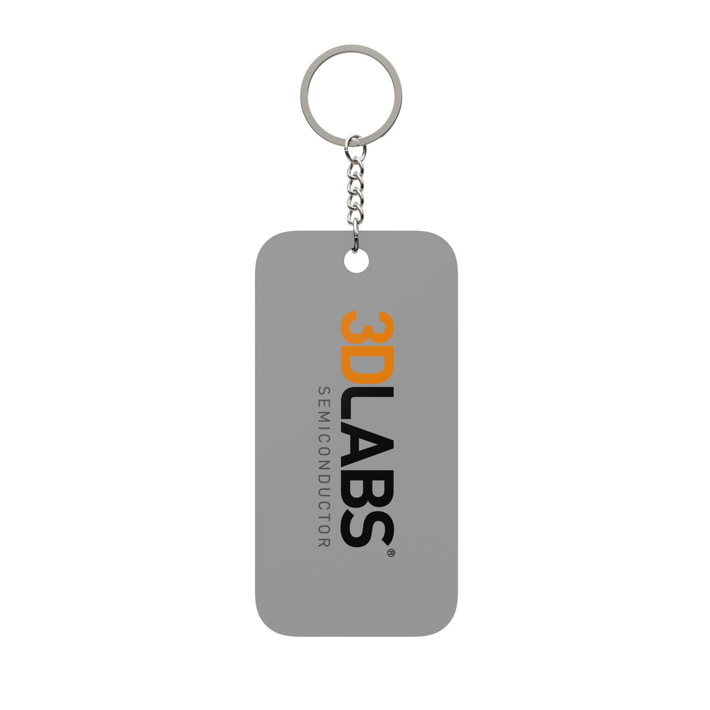 3Dlabs Double-Sided Keychain Charm