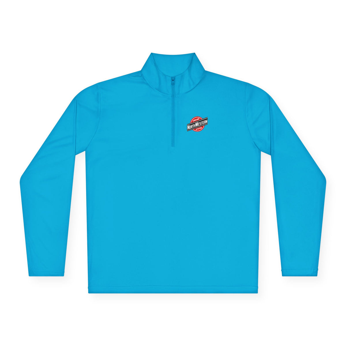 Chicago and North Western Railway Unisex Quarter Zip Pullover
