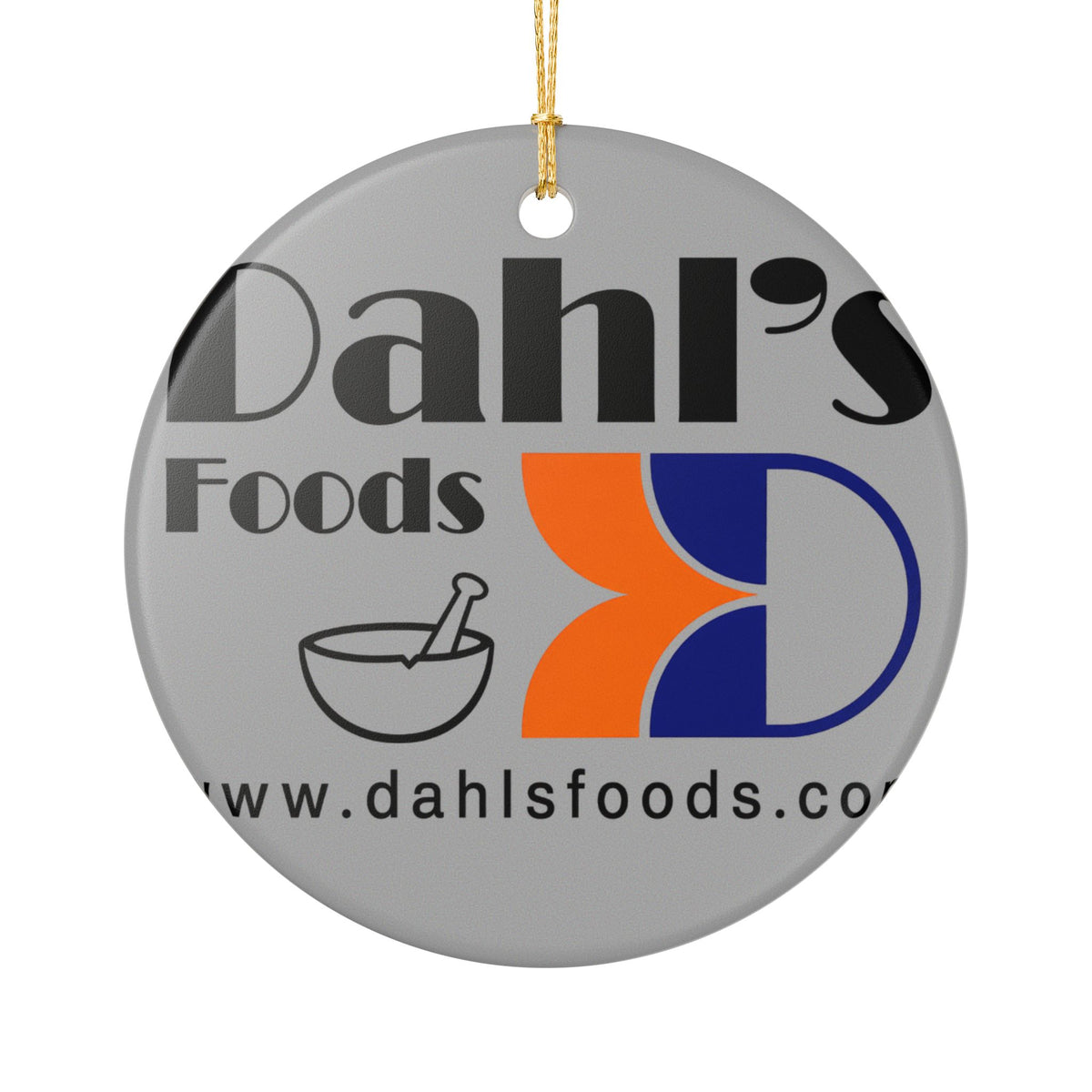 Dahl's Foods Ceramic Ornament