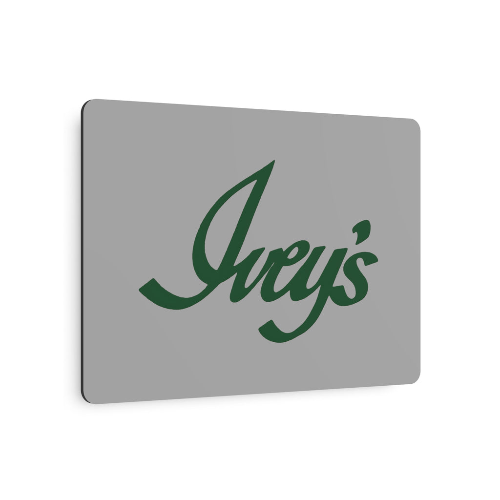 Ivey's Metal Sign