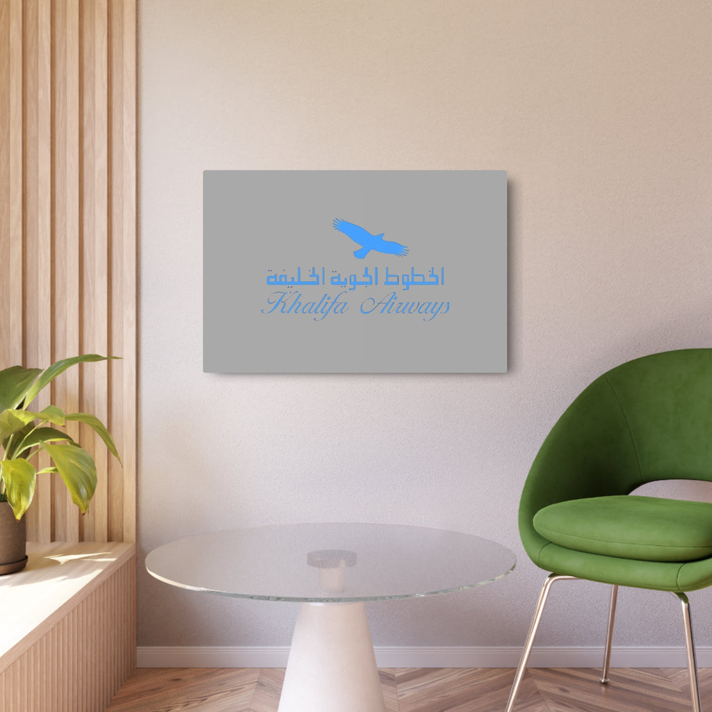 Khalifa Airways Metal Sign