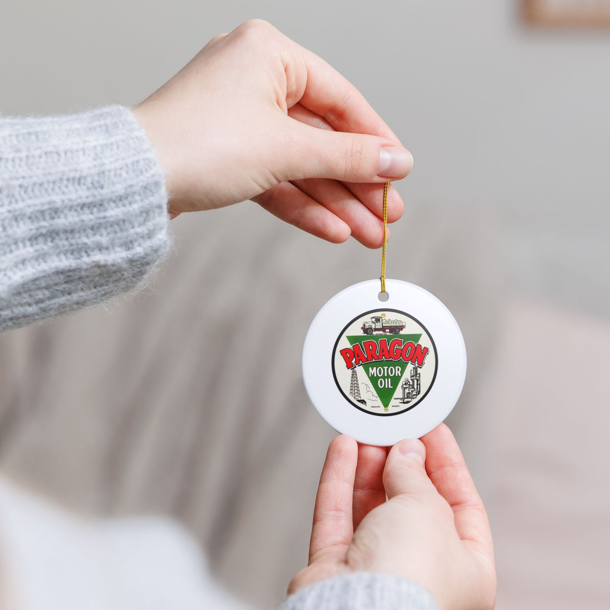 Paragon Oil Ceramic Ornament