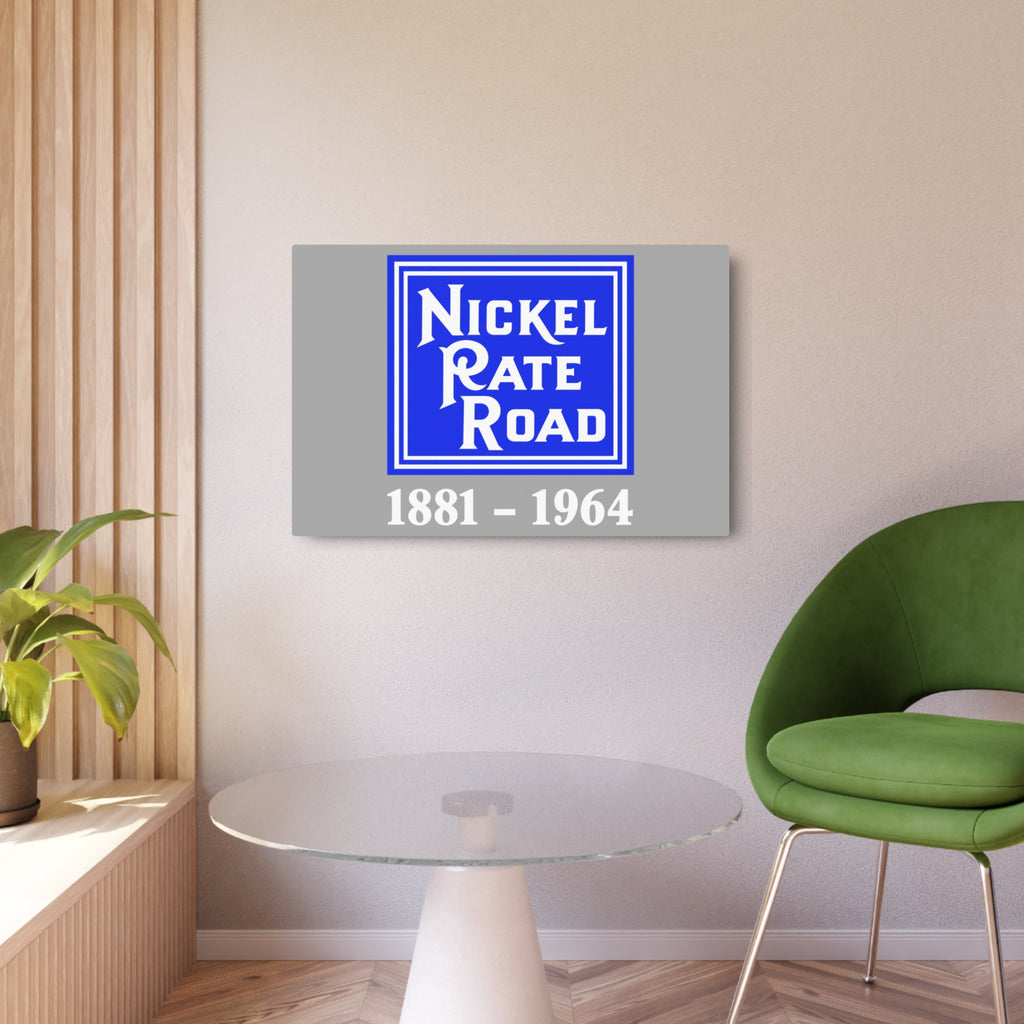 New York, Chicago and St. Louis Railroad Metal Sign