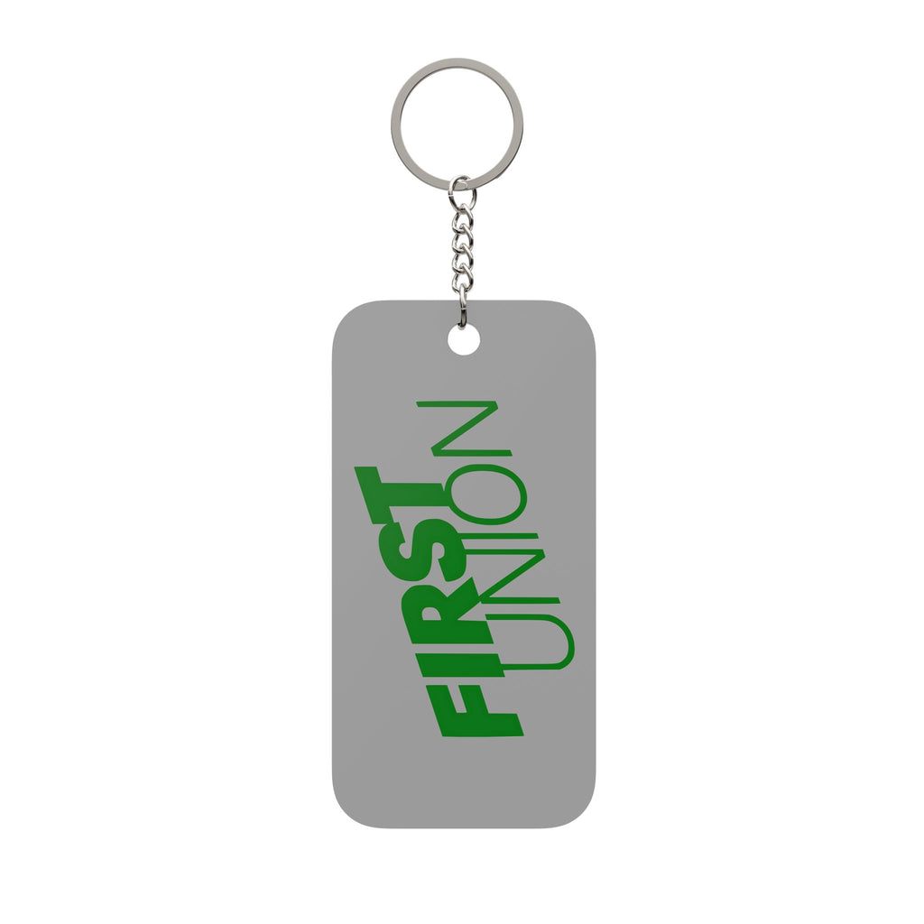 First Union Double-Sided Keychain Charm