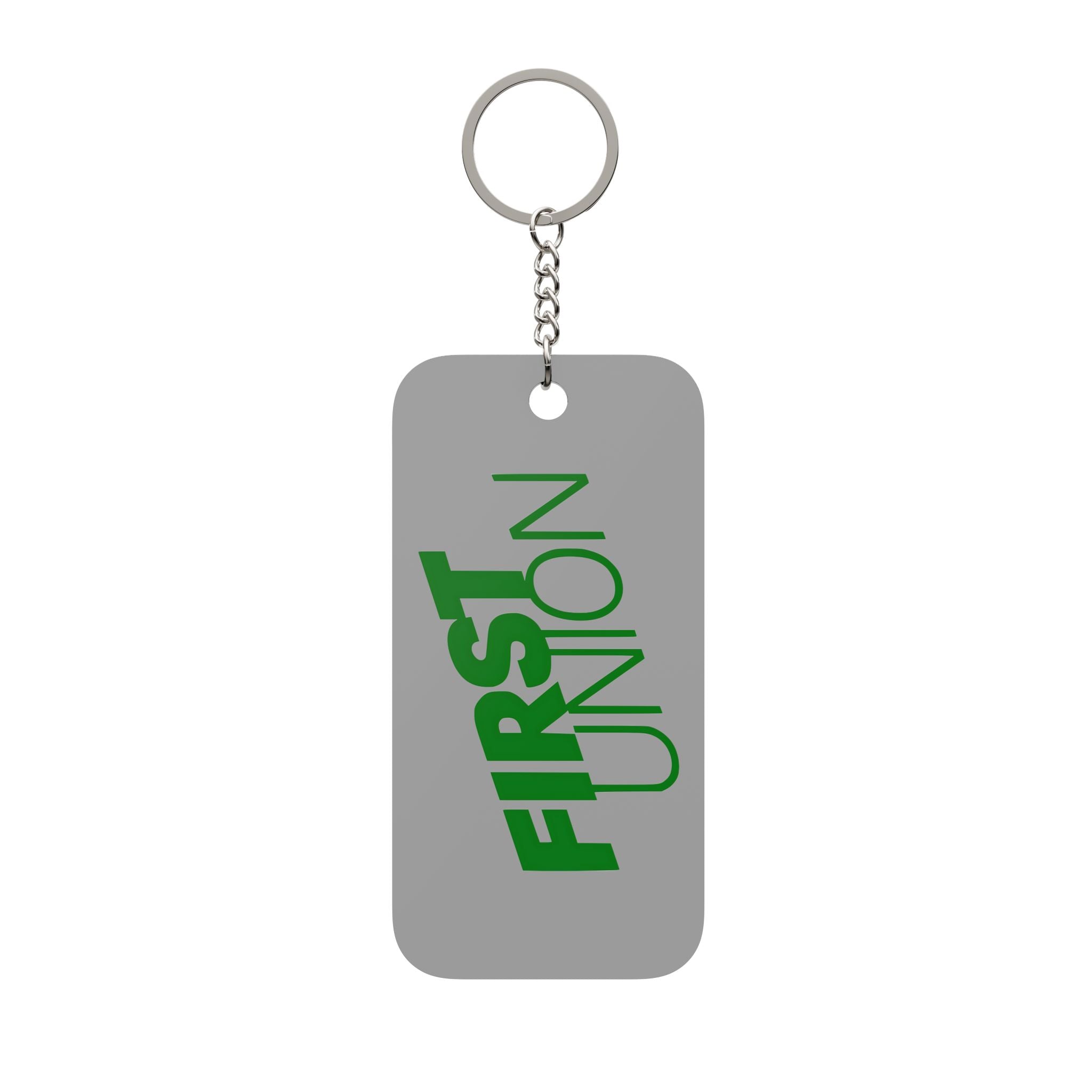 First Union Double-Sided Keychain Charm