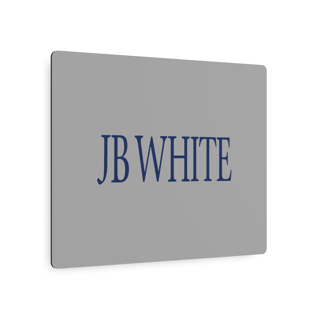 J. B. White Metal Sign