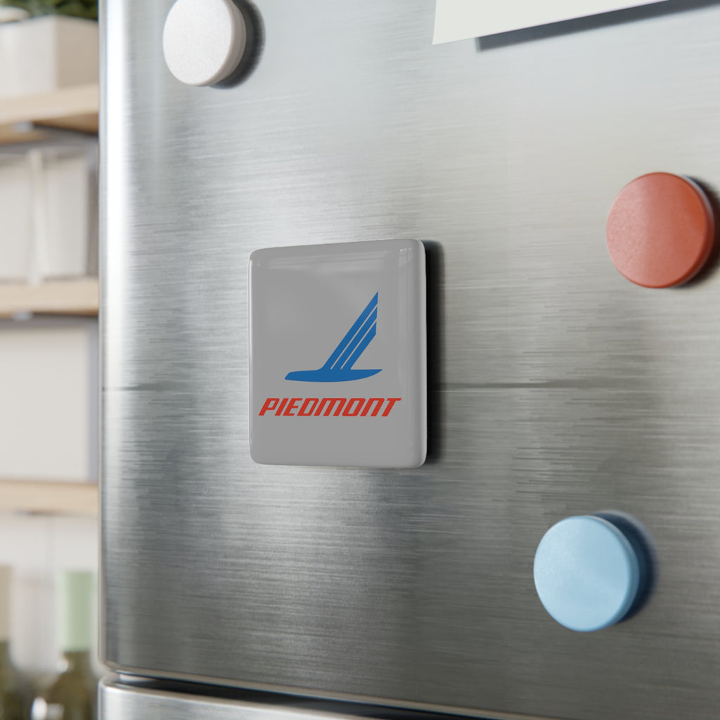 Piedmont Airlines Square Porcelain Fridge Magnet