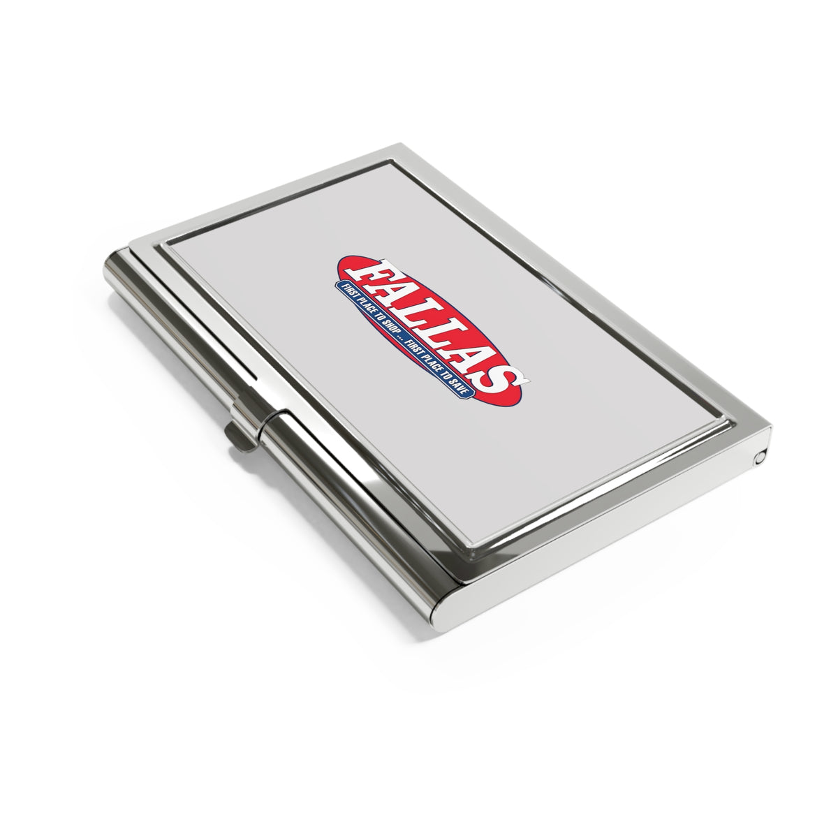 Fallas Discount Stores Metal Business Card Holder