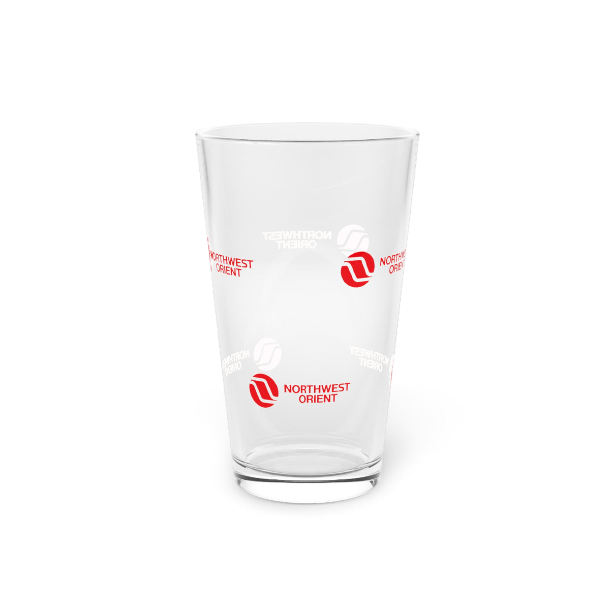 Northwest Orient Airlines 16oz Pint Glass