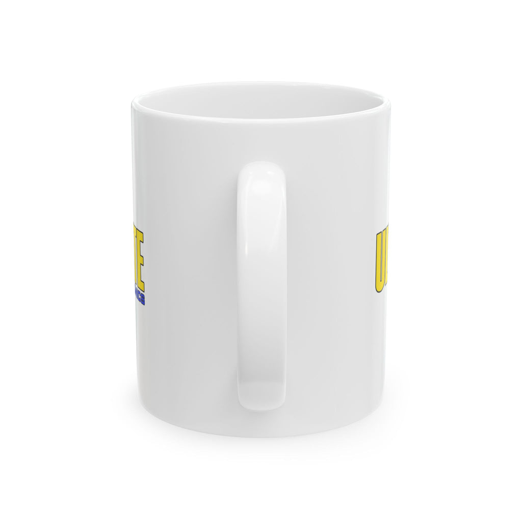Ultimate Electronics Ceramic Coffee Mug