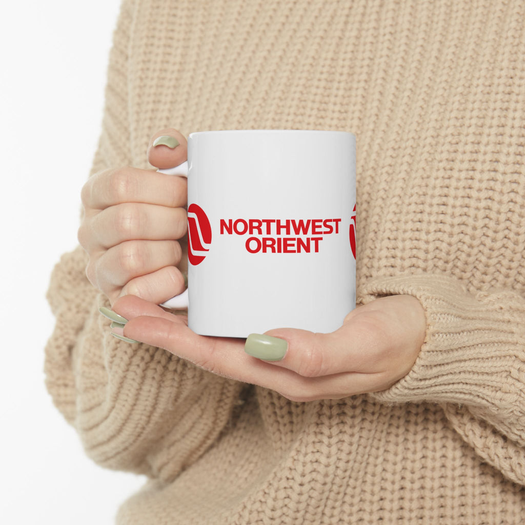 Northwest Orient Airlines Ceramic Coffee Mug
