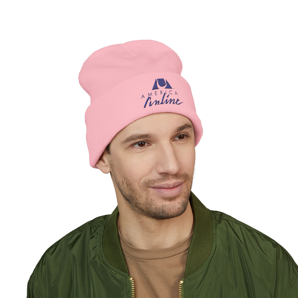 America Online (AOL) Cuffed Beanie