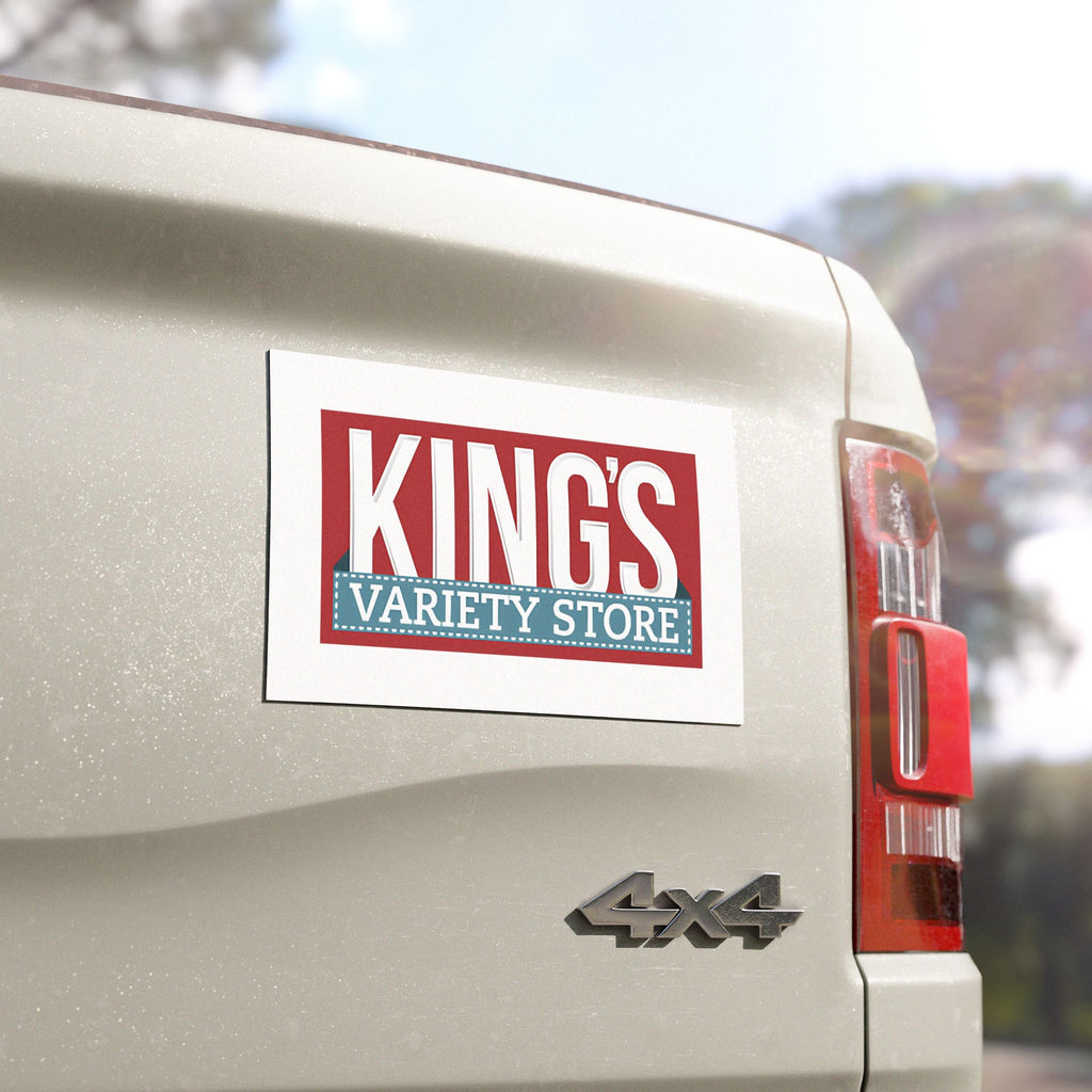 King's Variety Store Car Magnet