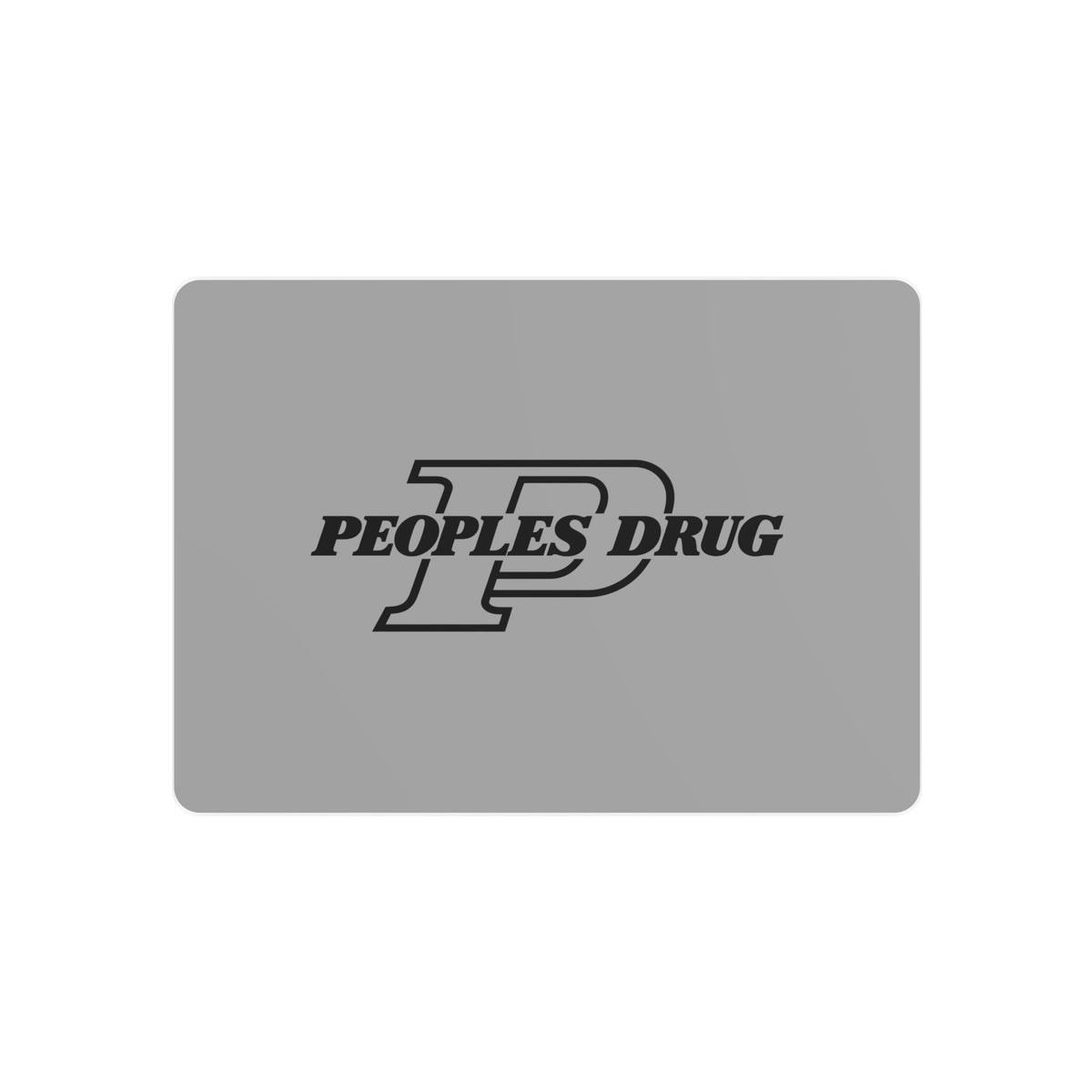 Peoples Drug Metal Sign