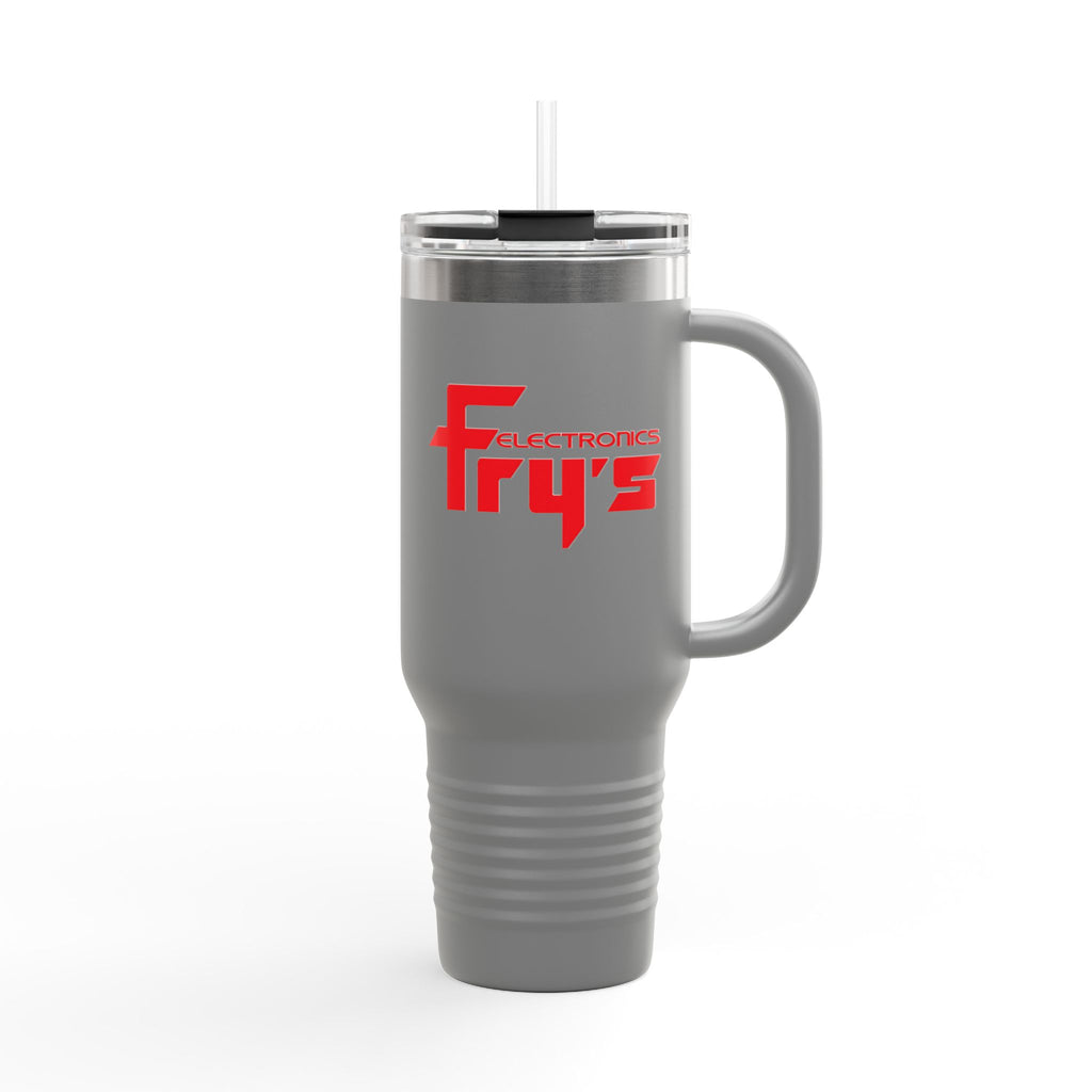 Fry's Electronics, Inc. 40oz Insulated Travel Mug Stainless Tumbler