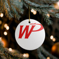 Western Pacific Airlines Ceramic Ornament