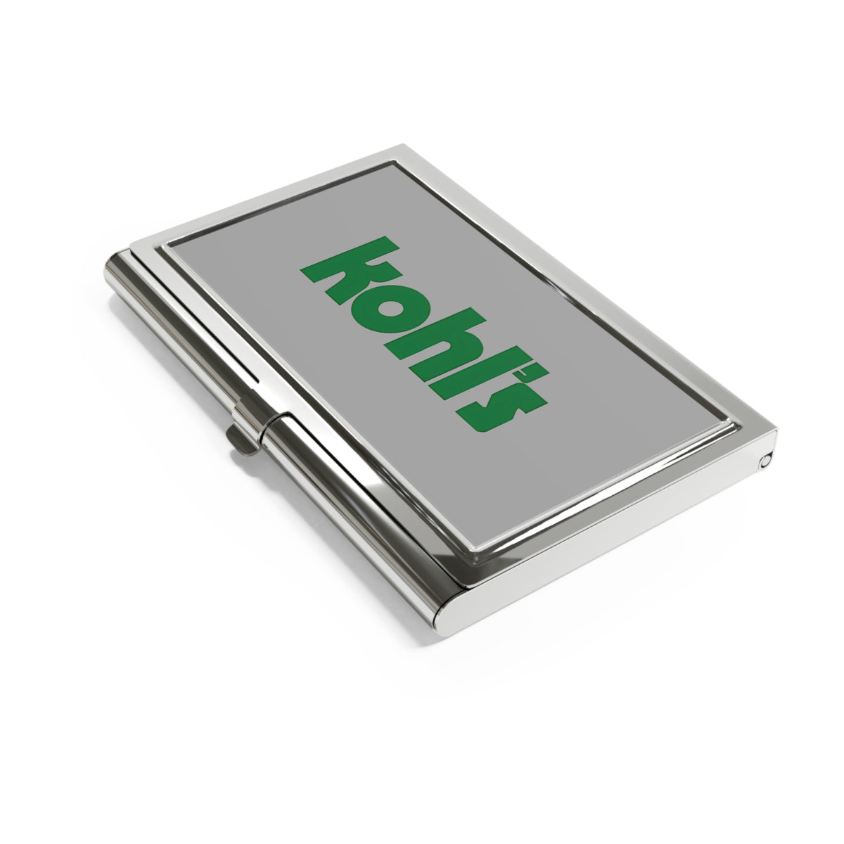 Kohl's Food Stores Metal Business Card Holder