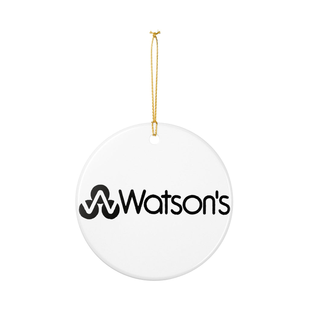 Watson's Ceramic Ornament