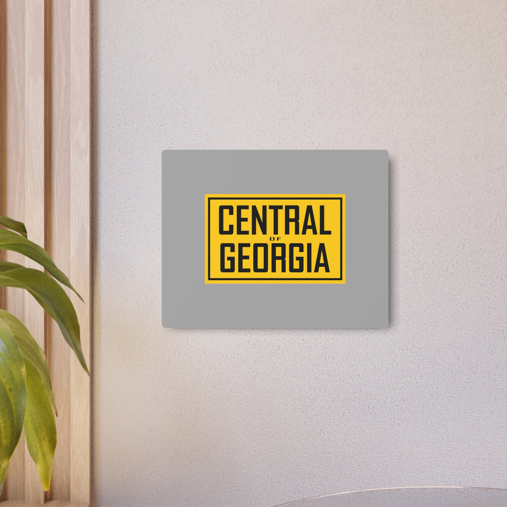 Central of Georgia Railway Metal Sign