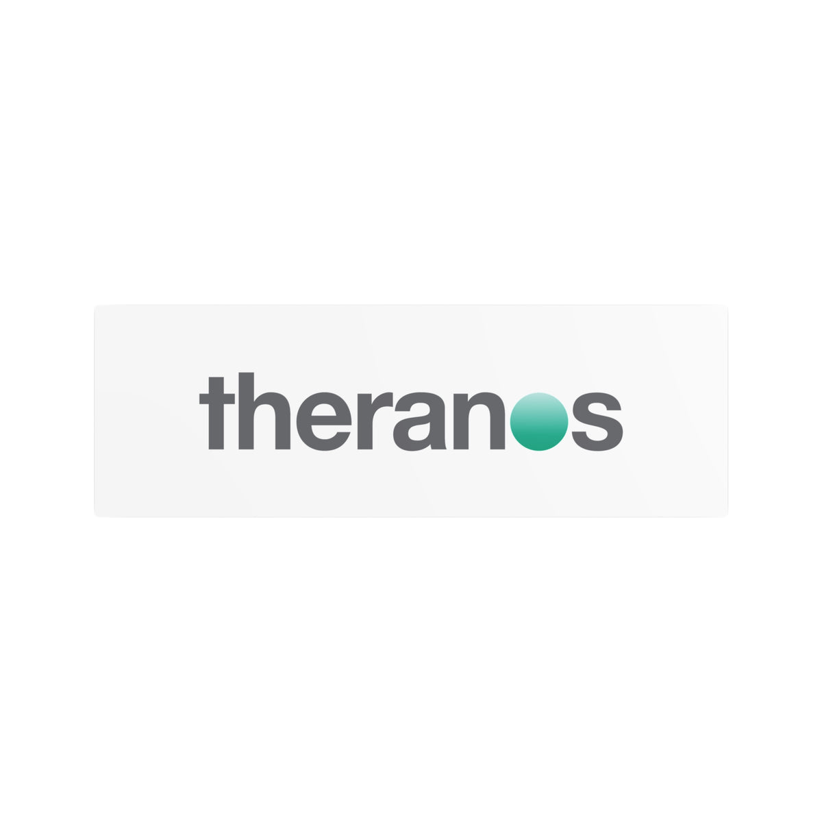 Theranos Inc. Metal Sign
