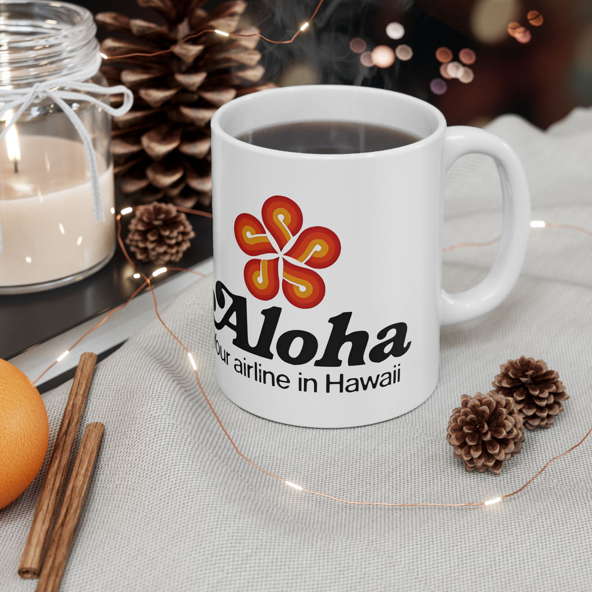 Aloha Airlines Ceramic Coffee Mug