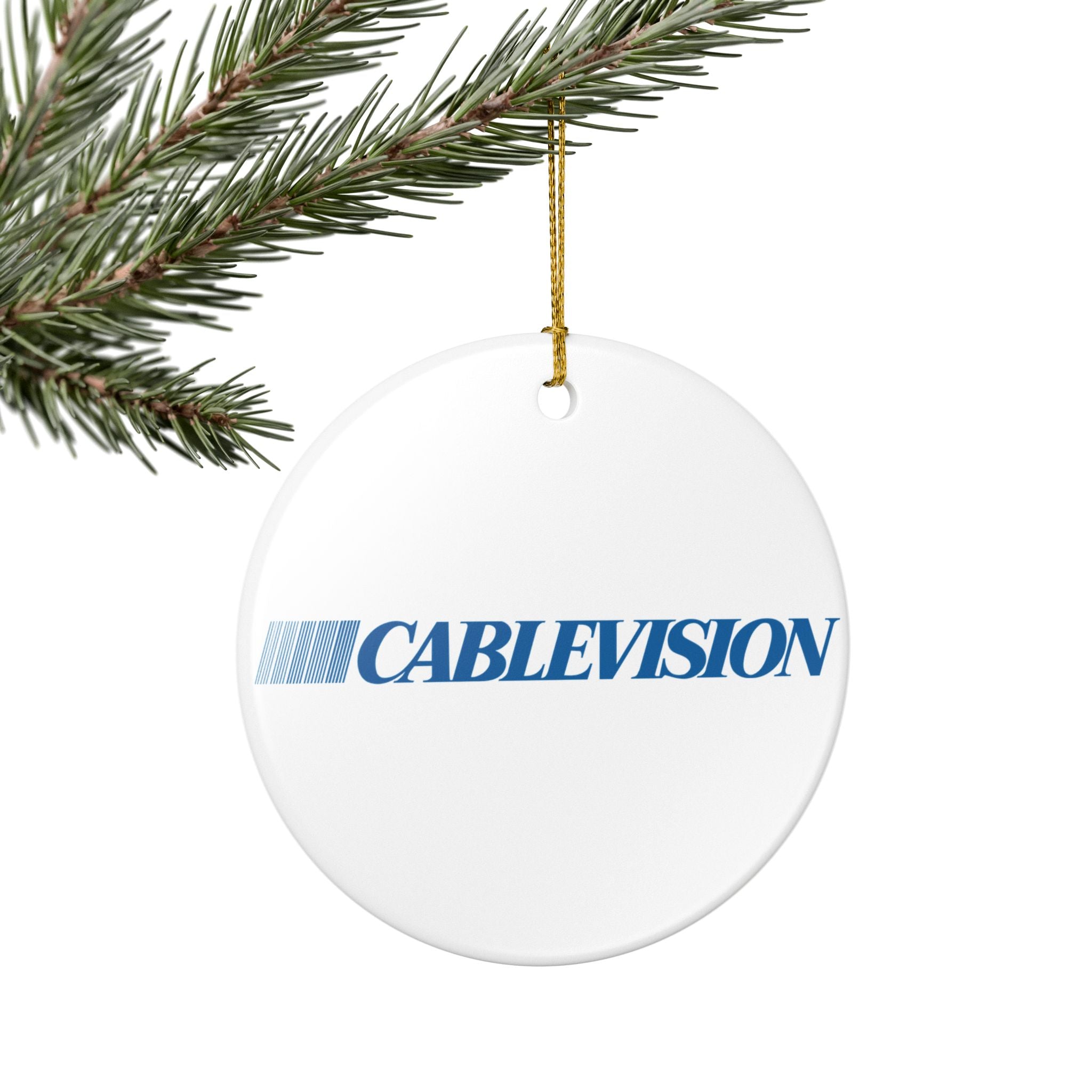 Cablevision Ceramic Ornament