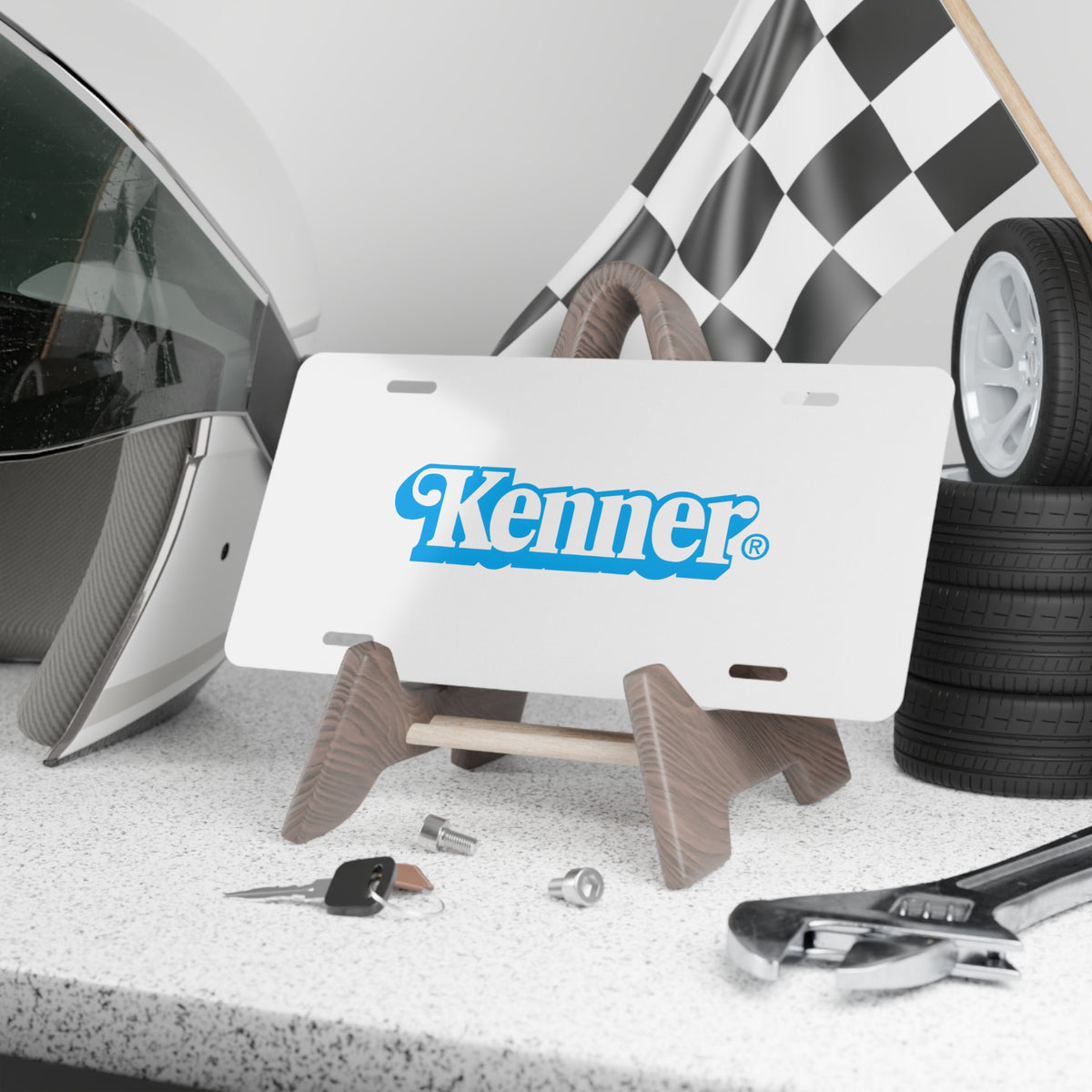Kenner Products Vanity License Plate