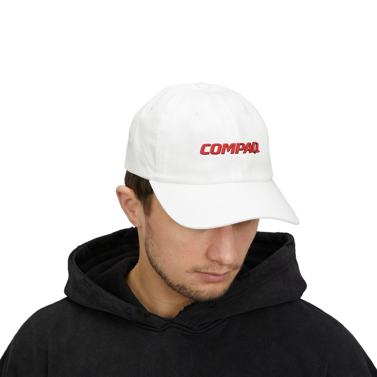 Compaq Embroidered Dad Cap Hat