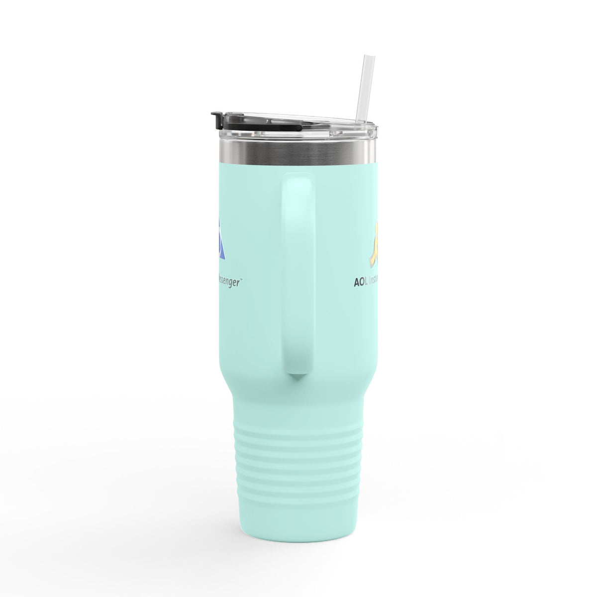 AOL Instant Messenger (AIM) 40oz Insulated Travel Mug Stainless Tumbler