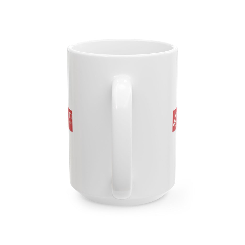 Afghan Jet International Airlines Ceramic Coffee Mug