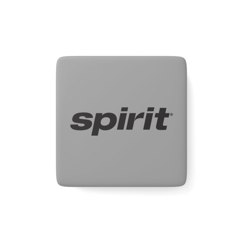 Spirit Airlines Square Porcelain Fridge Magnet