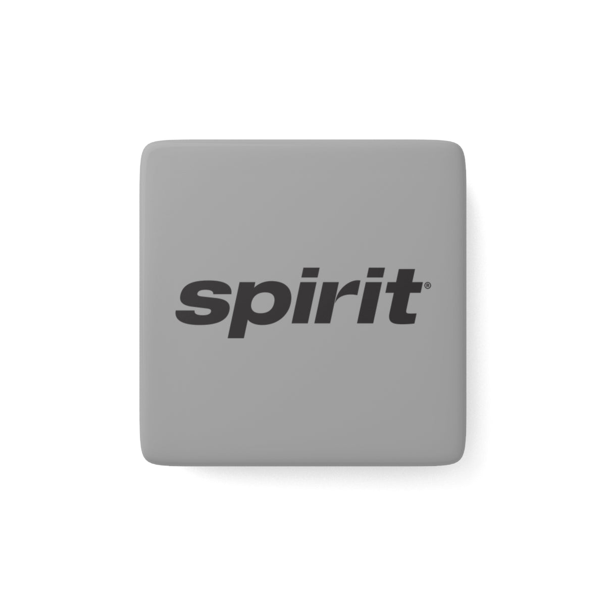 Spirit Airlines Square Porcelain Fridge Magnet
