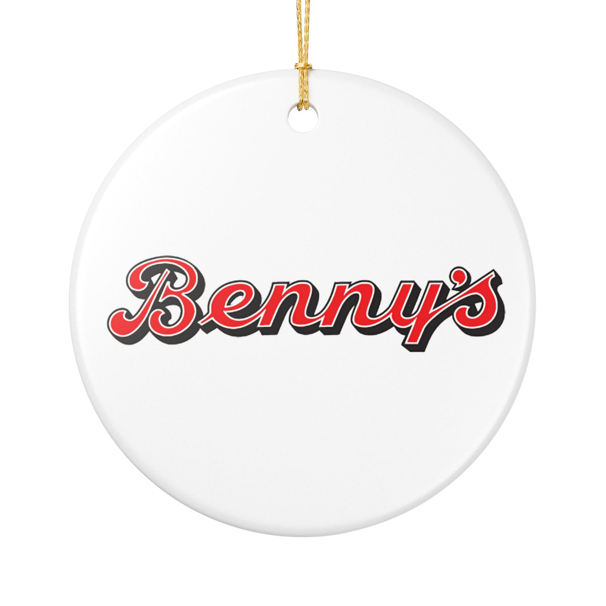 Benny's Ceramic Ornament