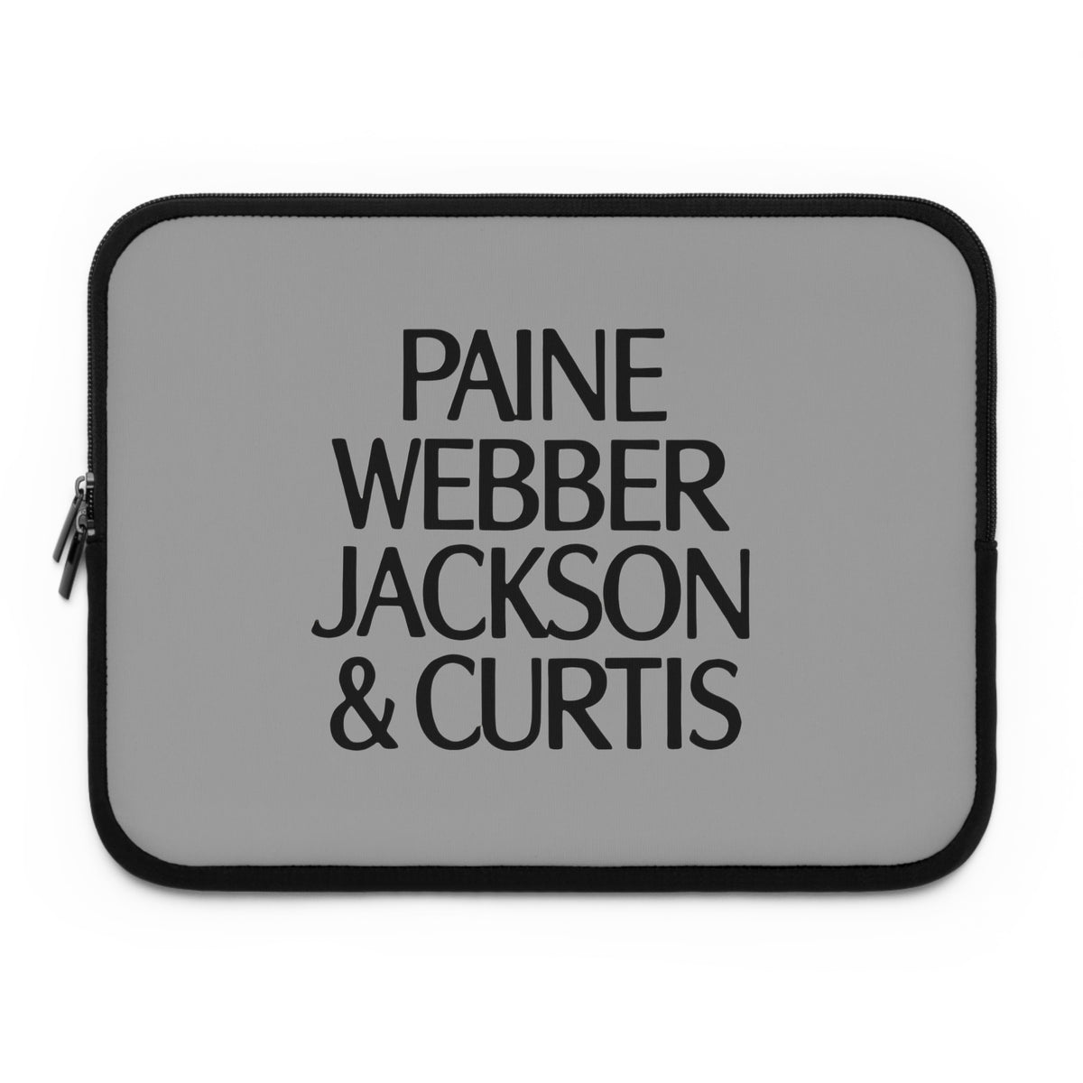 Paine Webber Jackson & Curtis Laptop Sleeve