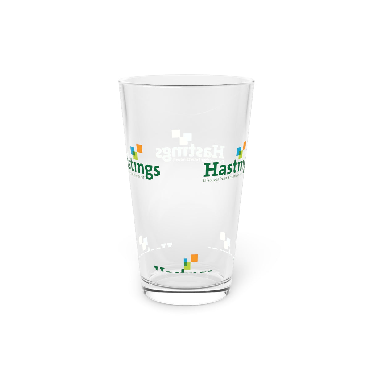 Hastings Entertainment 16oz Pint Glass