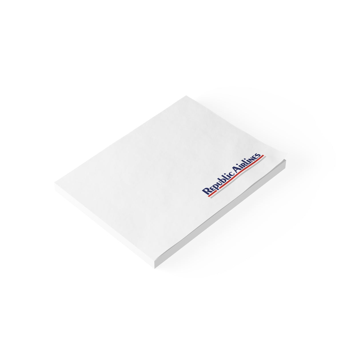Republic Airlines Sticky Post-it Note Pad