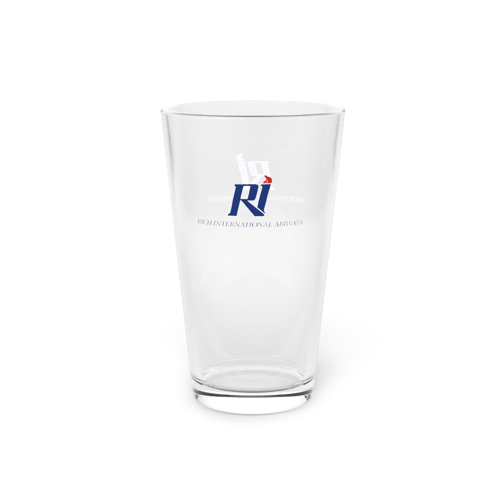 Rich International Airways 16oz Pint Glass
