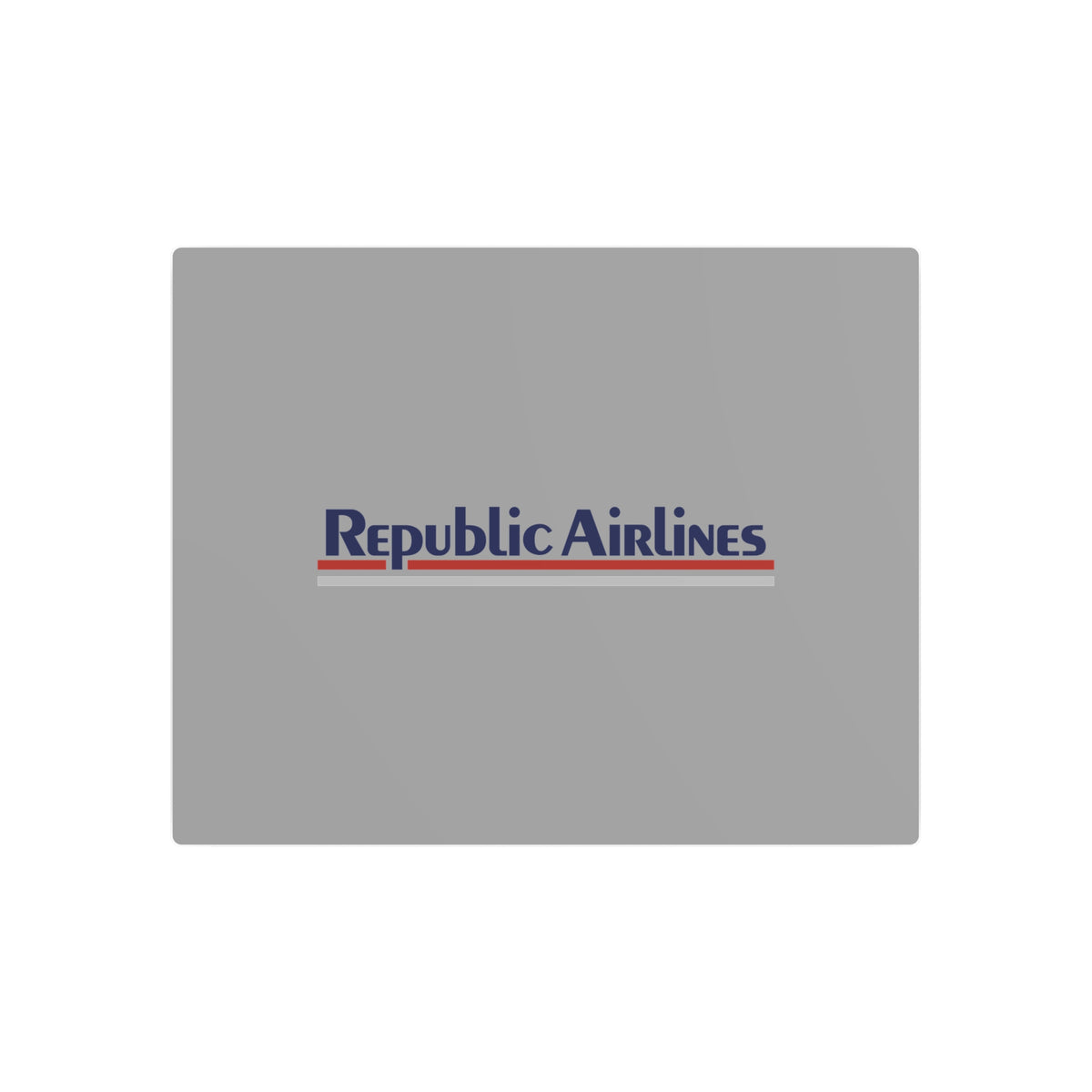 Republic Airlines Metal Sign
