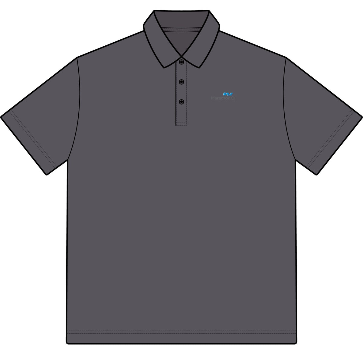 Marathon Oil Cotton Polo Shirt