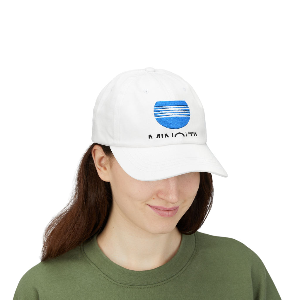 Minolta Embroidered Dad Cap Hat