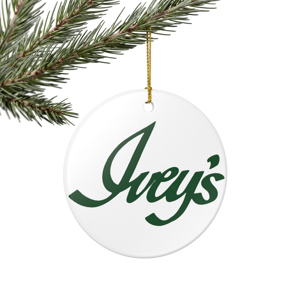 Ivey's Ceramic Ornament